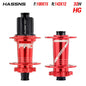 HASSNS PRO7 Hub HG XD MS 32H J-Bend 4 Bearing Freehub for Shimano 8-12 Speed