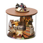 Wooden Mini DIY Dollhouse Kit with Furniture 3D Room Model Puzzle Decor Gift - EXPROTAS