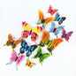 12Pcs 3D Butterfly Wall Stickers Decor for Kids Room Home Art