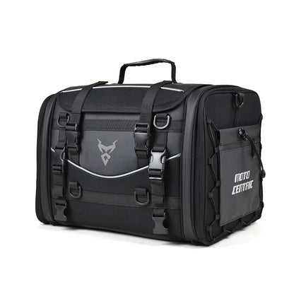 Motocentric Waterproof Motorcycle Helmet Bag Multifunction Motorcycle Rear Seat Bag High Capacity Motorcycle Bag Rider Backpack-EXPROTAS