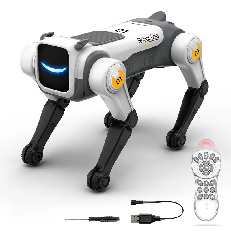 Smart RC Pet Remote Dog Toy Dancing Voice Control Robot for Kids Age 8+