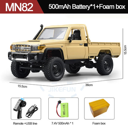 1/12 Truck 4WD Remote Control Off-Road Crawler Car RTR for Boys Adults