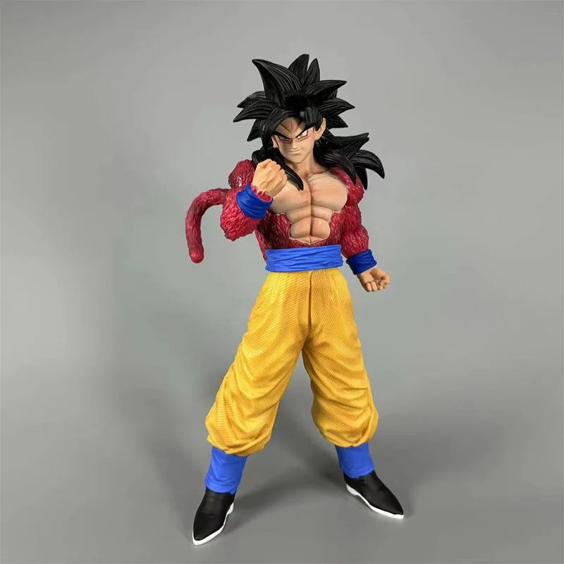 30CM Anime Dragon Ball Son Goku Ssj4 Figure Super Saiyan 4 Goku Figurine PVC Action Figures Model Toy for Children Gifts-EXPROTAS