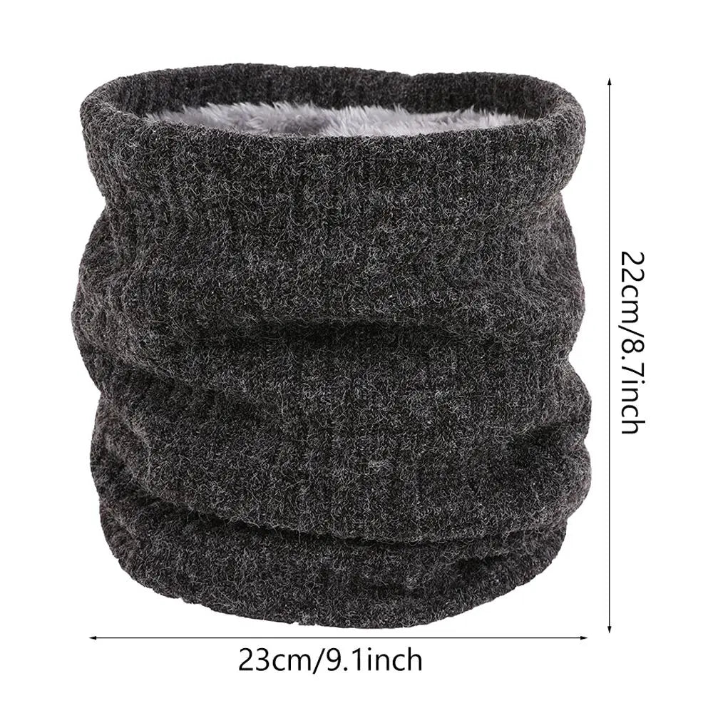 Ski Neck Scarf Thermal Fleece Warmer Winter Snood for Men Women Cycling