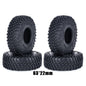 1.0in Sticky Soft RC Crawler Tyres 1/24 1/18 SCX24 FCX24 FCX18 TRX4M