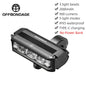 Offbondage Bicycle Light Front 1400Lumens USB Rechargeable Waterproof Flashlight