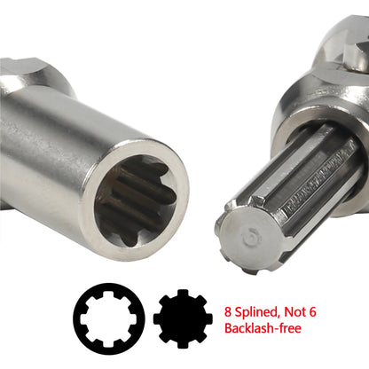 Stainless Steel 5mm Universal Joint Drive Shaft 1/10 RC Crawler SCX10 TRX4