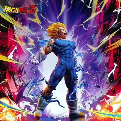27cm Dragon Ball Z Majin Vegeta Self-Destruct Figure PVC Anime Statue Toy
