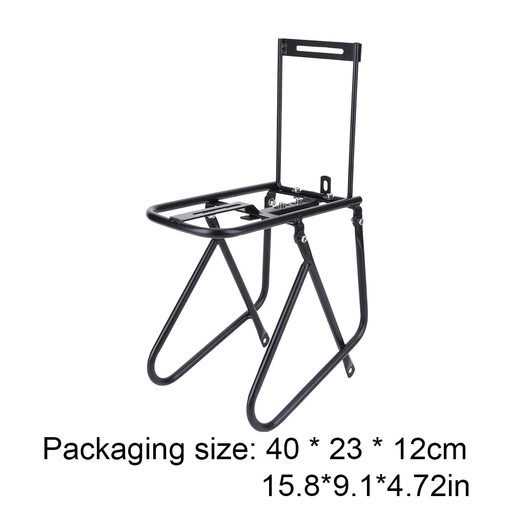 MTB Road Bike Front Rack Carrier Luggage Shelf 15KG Load Cargo Bracket