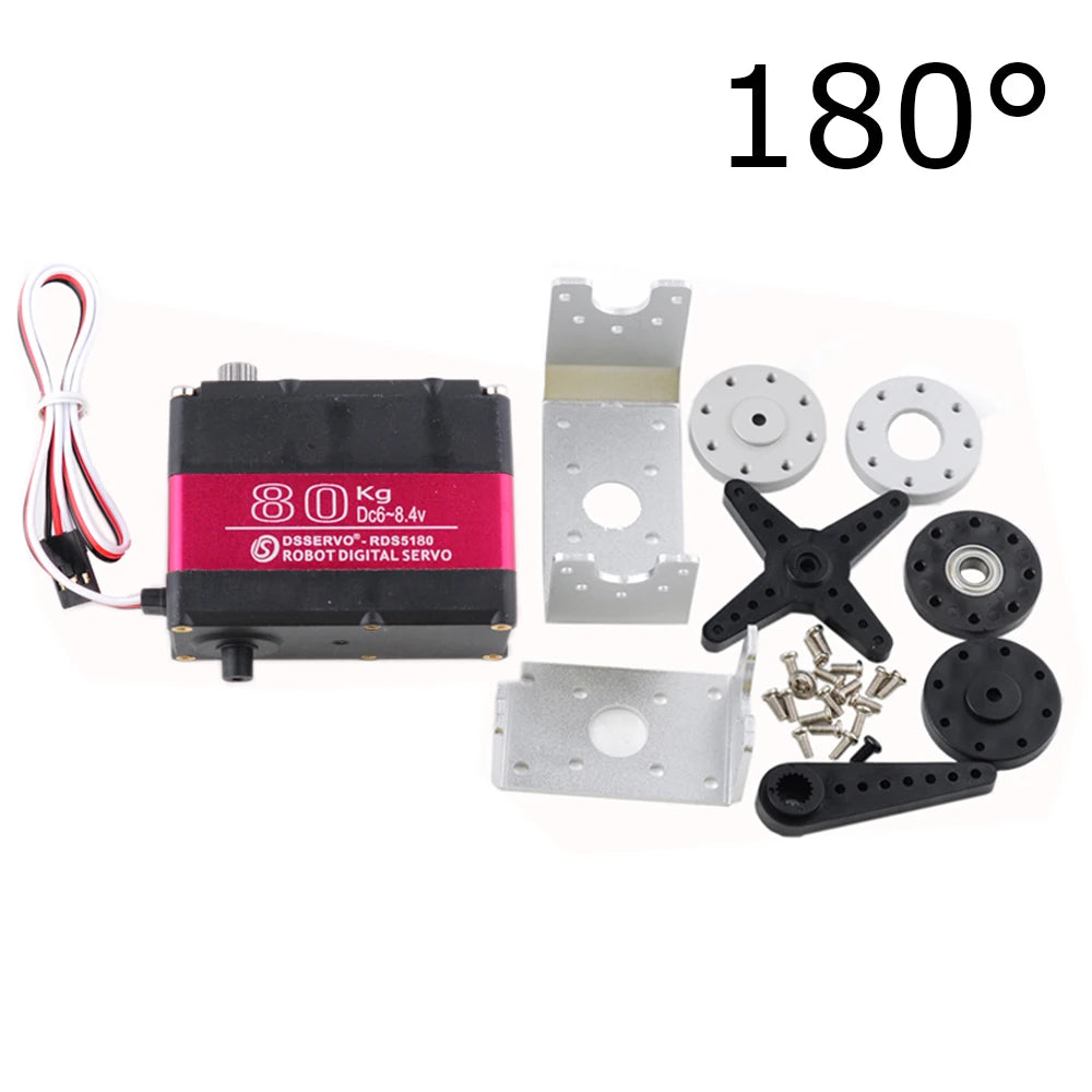 Digital Metal Servo 20KG 25KG 35KG 60KG 80KG 150KG High Torque Robot