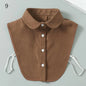 Lace Fake Collar Detachable Women Blouse Lapel Shirt Clothes Accessories
