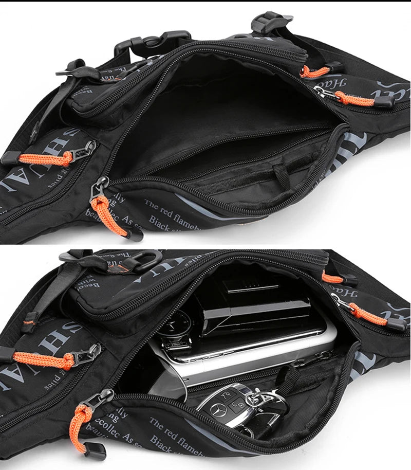 Fanny Pack Belt Bag Waterproof Travel Hiking Waist Bum Large Money Pouch
