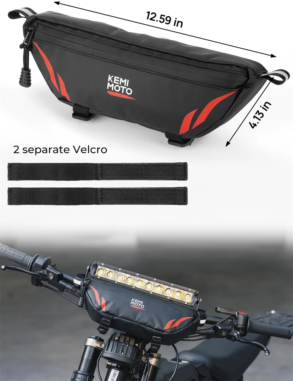 Motorcycle Handlebar Bag for BMW R1200GS R1250GS LC Waterproof Bag Storage Handle Bar Bag Travel Tool Bag Motorcycle Accessories-EXPROTAS