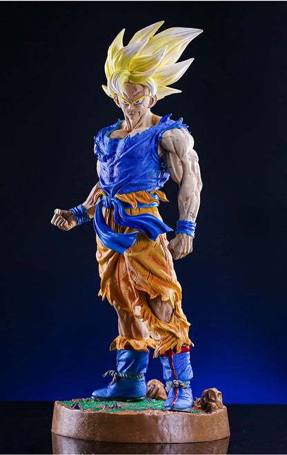43cm Dragon Ball Z Son Goku Figure GK Super Saiyan Son Goku Action Figure PVC Vegeta Collection Statue Model Figurine Toys-EXPROTAS
