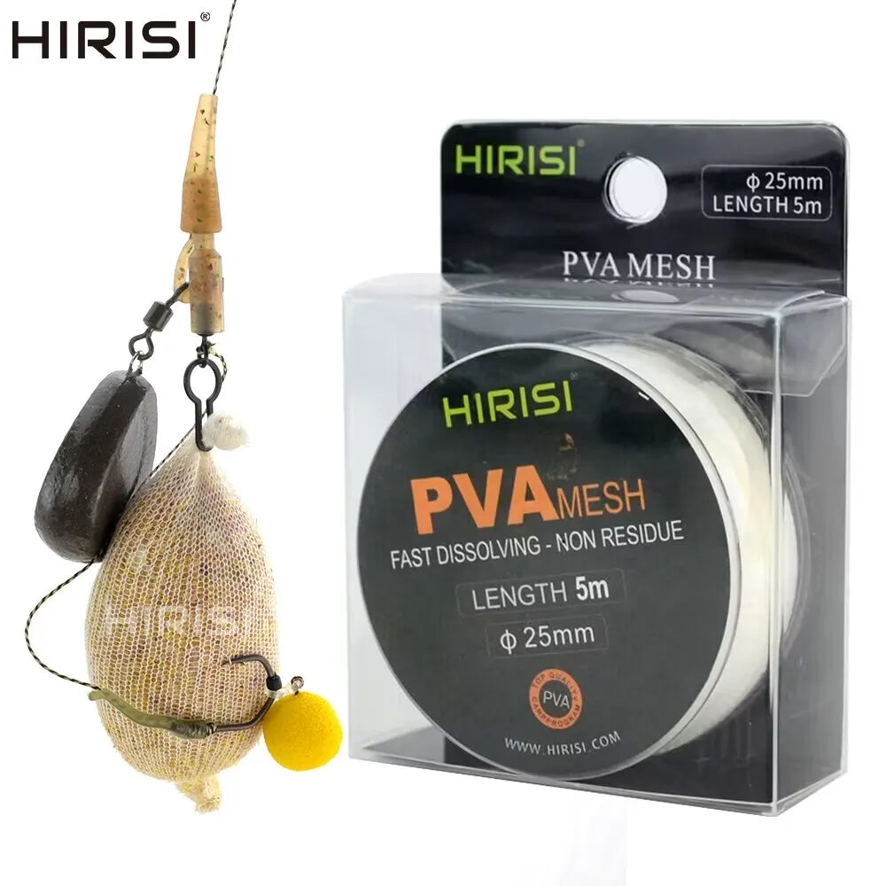 Pva Mesh 25mm x 5m Refill for Carp Fishing Bait Tackle Accessories