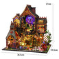 Wooden DIY Mini Dollhouse 3D Puzzle Room Kit with Furniture Birthday Gift - EXPROTAS