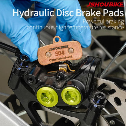 JSHOUBIKE Copper Sintered Disc Brake Pads for Shimano MT200 XT XTR Avid BB5 BB7
