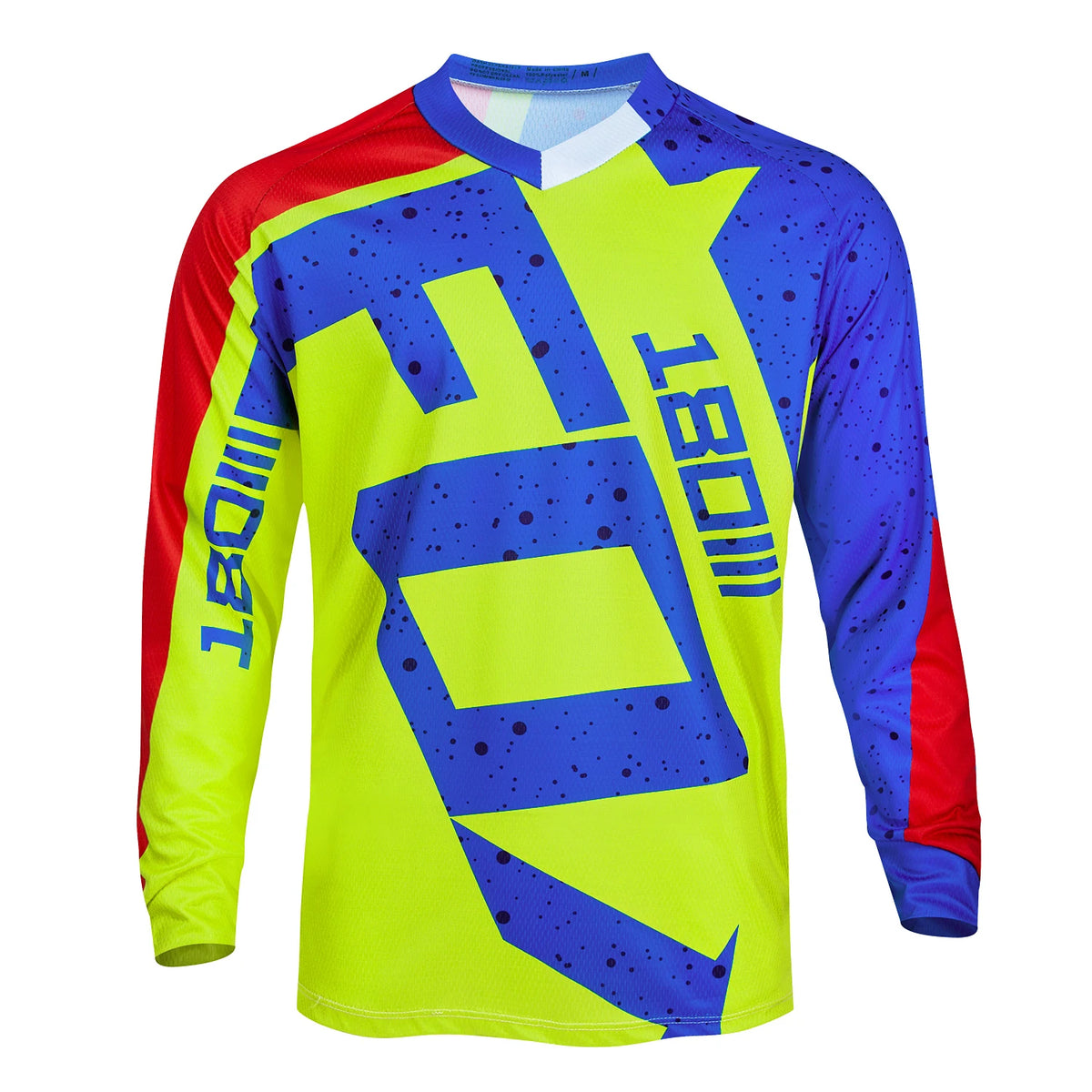 Long Sleeve Motocross Jersey Men Racing Shirt Quick Dry MTB 2024