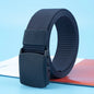 Nylon Adjustable Belt 120cm Tactical Outdoor Military Waist Plastic Buckle