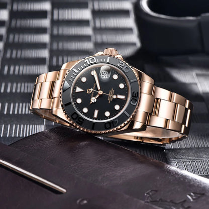 PAGANI Design Men’s Automatic Watch Sapphire Stainless Steel Waterproof Luxury Sport