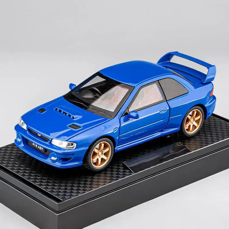 JDM 1/32 Impreza WRX STI Supercar Diecast Model Alloy Metal Car Classic Love Collection Hobby Birthday Gifts With Friend Trendy