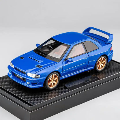 JDM 1/32 Impreza WRX STI Supercar Diecast Model Alloy Metal Car Classic Love Collection Hobby Birthday Gifts With Friend Trendy