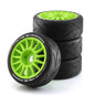4pcs 1/8 RC On Road Car Tires Wheels for HPI WR8 HSP Hobao ARRMA Redcat Losi