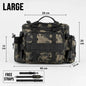 Fishing Tackle Bag Waterproof Shoulder Rod Storage Gear Outdoor 40cm