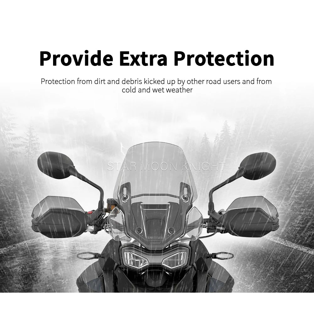 Handguard Wind Deflector Extensions for Triumph Tiger 1200 GT Rally Pro 2022-2025