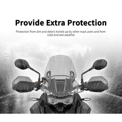 Handguard Wind Deflector Extensions for Triumph Tiger 1200 GT Rally Pro 2022-2025
