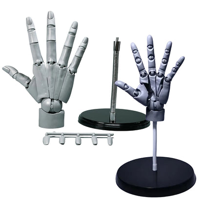 Articulated Hand Model for Drawing, Sketch Artist Painting Sculpture Finger Joint Figurine Figma Doll House Decor