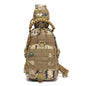Tactical Chest Bag Sling Backpack Outdoor Travel Military Mens Molle Bags