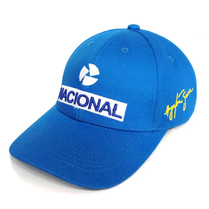 Ayrton Senna Baseball Cap Men Fashion Embroidery Outdoor Sun Protection Hat