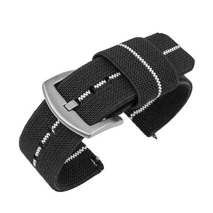 Nylon Watch Strap 18mm 20mm 22mm 24mm Quick Release Woven Sport Band