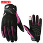 Suomy Summer Full Finger Motorcycle Gloves Breathable Touch Screen Wear-Resistant