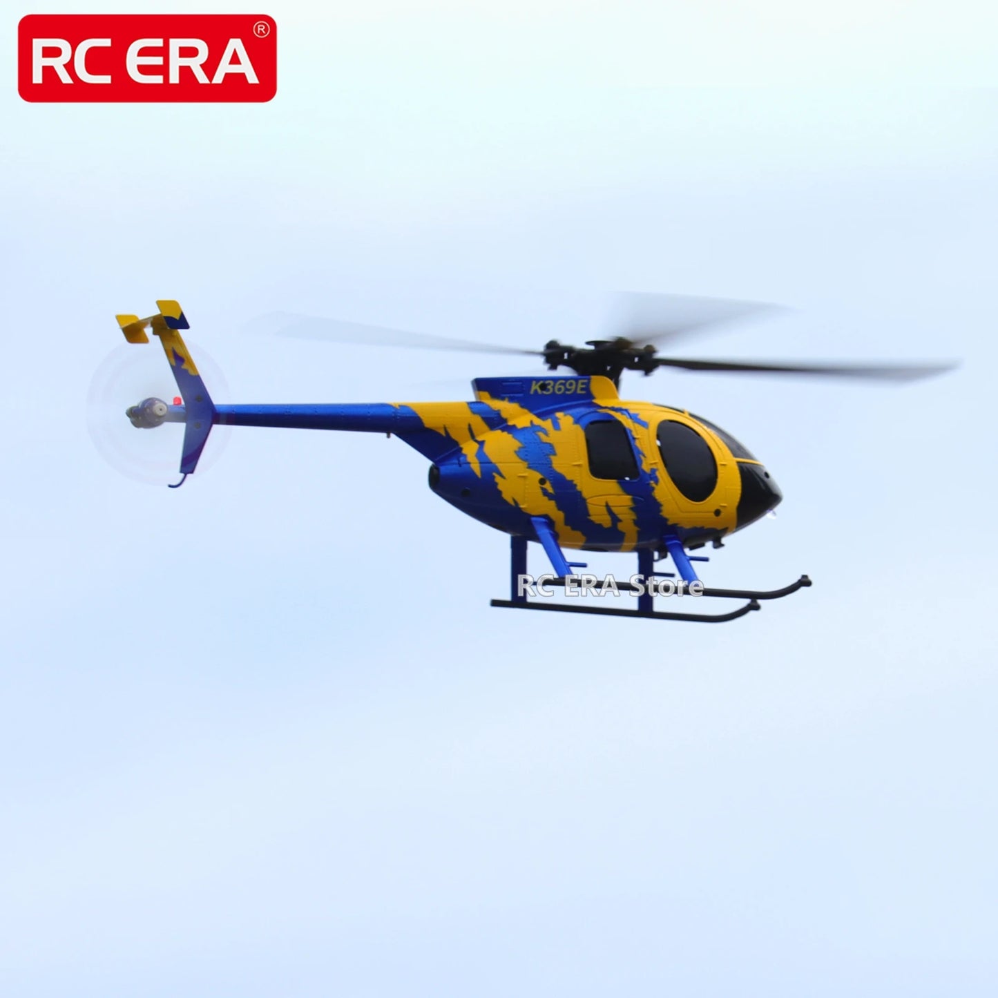 RC ERA C184 Mini MD500 Helicopter Optical Flow Remote Control Hobby Toy Gift