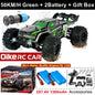 EXPROTAS 4WD Off Road Remote Control RC Car 80KM/H Brushless 1:16 Scale