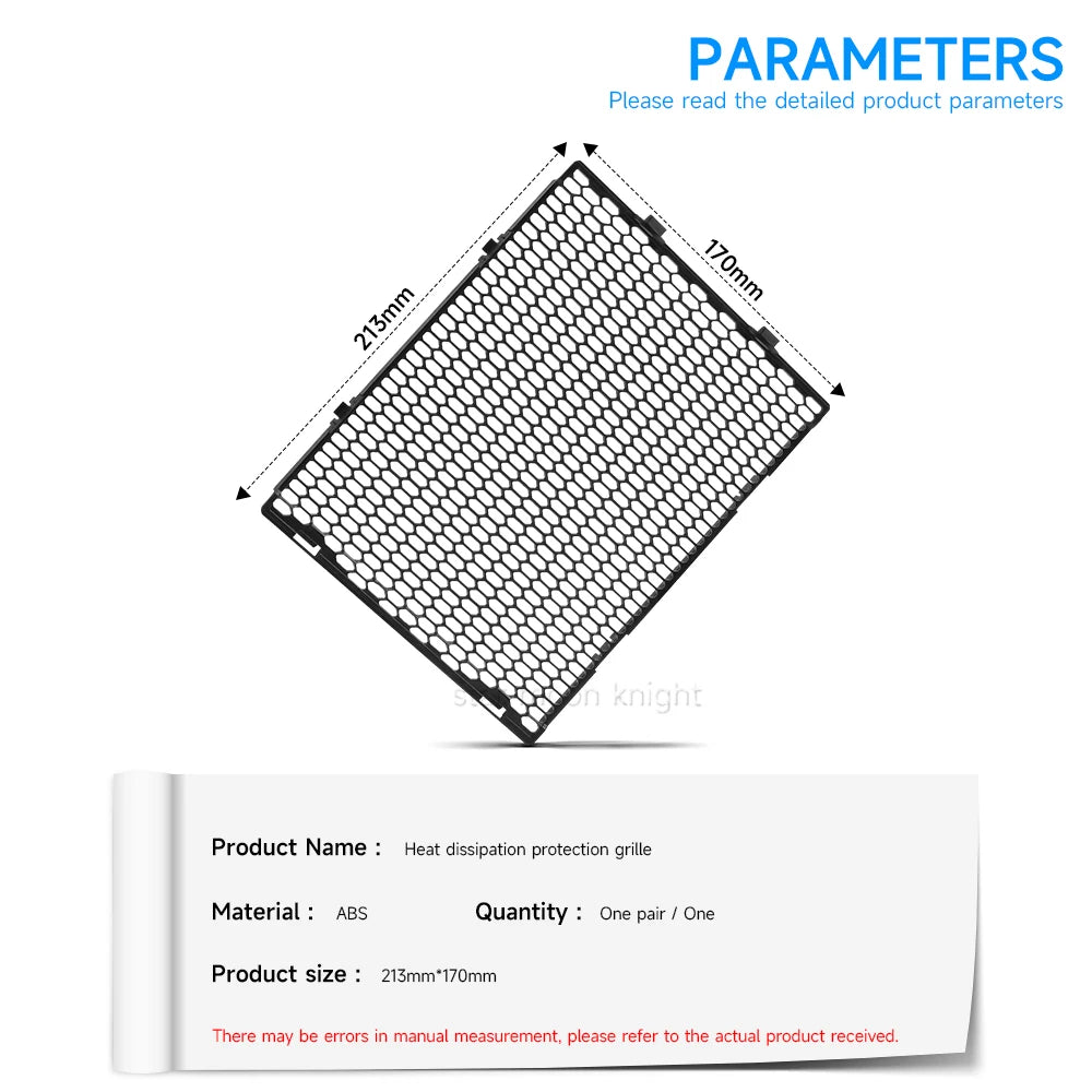 Motorcycle Radiator Guard Protector Cover for BMW R1300GS R1300GSA 2023-2024