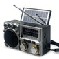 Portable Bluetooth Speaker Solar FM AM SW Radio Rechargeable Player