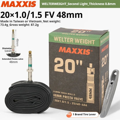 Bicycle Inner Tube MAXXIS 20-29 Inch 700C Presta Schrader MTB Road