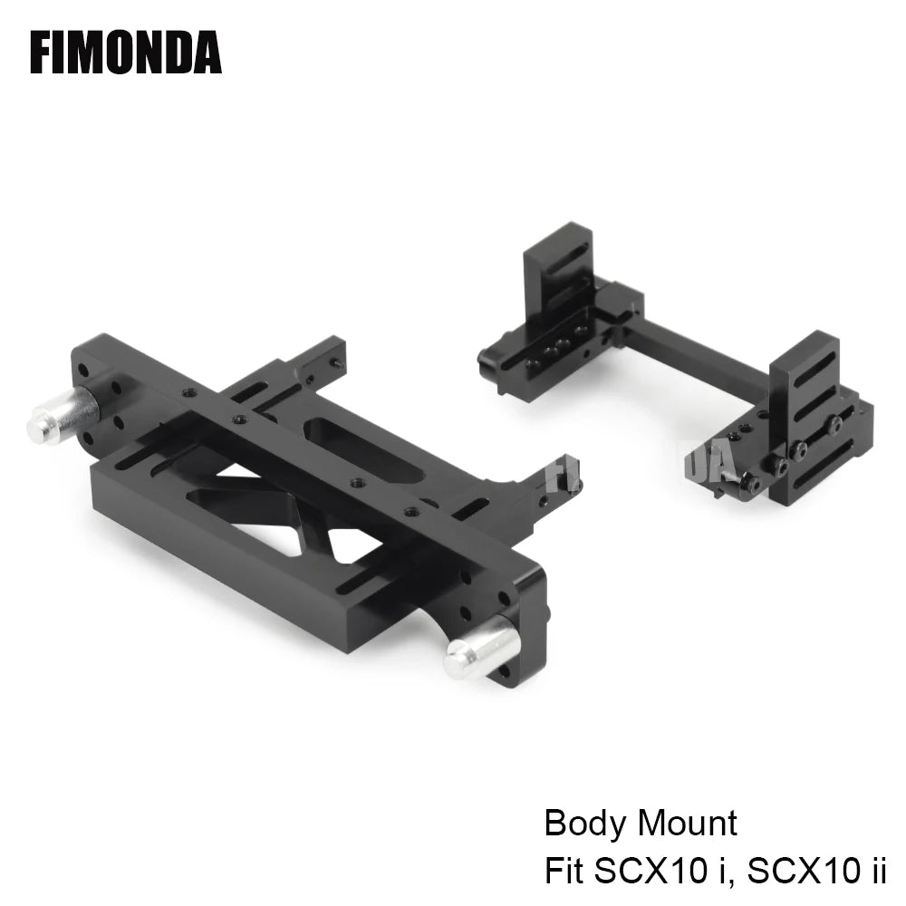 1/10 RC Crawler LC80 ABS Body Interior Roof Rack Bull Bar LED SCX10 TRX4