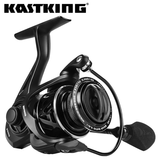 KastKing Zephyr Light Weight Spinning Fishing Reel 7+1Ball Bearings 10 kg Drag Carbon Fiber Drag for Bass Saltwater Fishing Coil-EXPROTAS