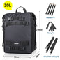 Rhinowalk Motorcycle Rear Seat Bag 10/20/30L Waterproof Saddle Luggage Bag