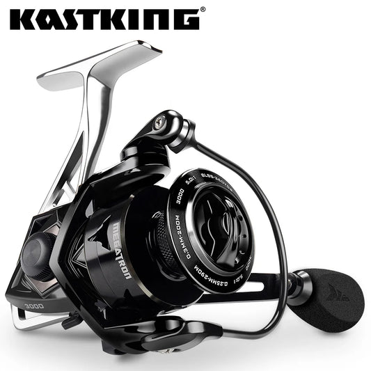 KastKing Megatron Spinning Fishing Reel 18KG Max Drag  7+1 Ball Bearings Aluminum Spool Carbon Fiber Drag Saltwater Fishing Coil-EXPROTAS