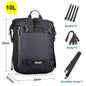 Rhinowalk Motorcycle Rear Seat Bag 10/20/30L Waterproof Saddle Luggage Bag