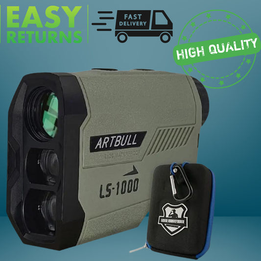 ARTBULL Golf Laser Rangefinder 1000M 650M Telescope with Flag-Lock Slope Pin Distance Meter for Hunting Monocular-EXPROTAS
