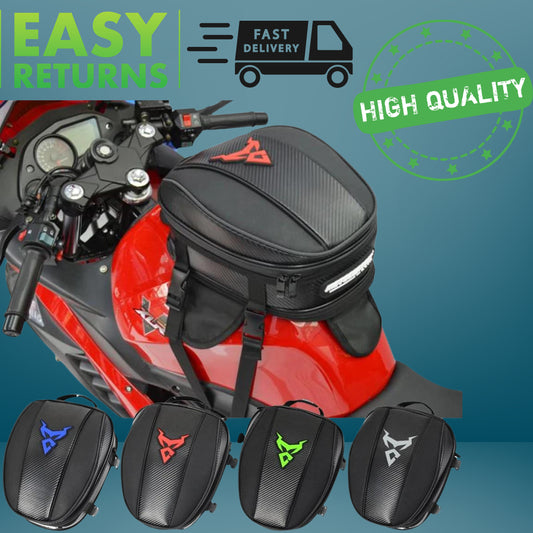 Multifunction Motorcycle Tank Bag Motocross Tail Bag Motocentric Helmet Bags With Magnet Fuel Oil Bags Carbon Fiber Oxford cloth-EXPROTAS